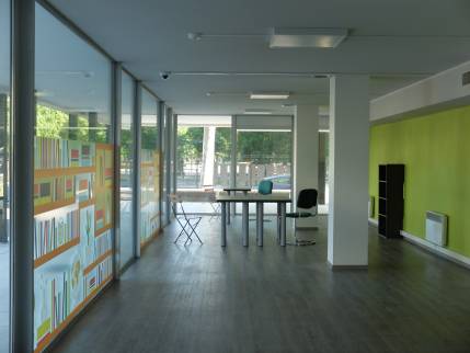 Aménagement et décoration d'un espace détente dans une résidence locative internationale, Lyon Villeurbanne