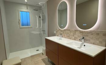 Nouvelle salle de bain rénovée - Cholet 49300