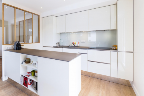 rénovation de cuisine Montpellier, cuisine ouverte