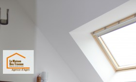 Lumière naturelle et isolation maîtrisée : un aménagement de combles lumineux réalisé près d’Agen.