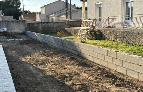 muret en agglo