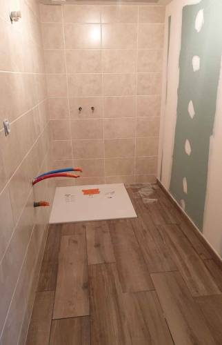 Salle de bain carrelage