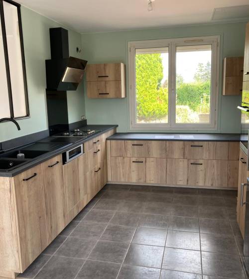 Rénovation d’une cuisine à Pouilly-lès-Feurs (42175)