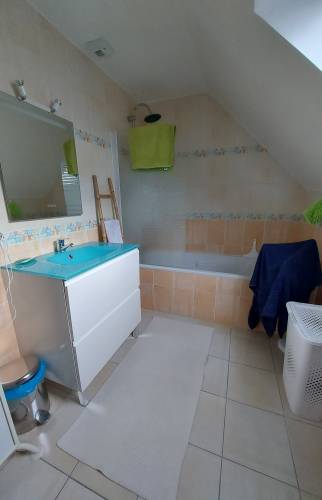 Salle de bain avant travaux