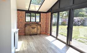 Rénovation énergétique d'une maison à Saint-Lunaire (35800) et remplacement de la véranda.