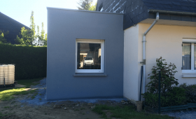 Construction d’une extension de maison