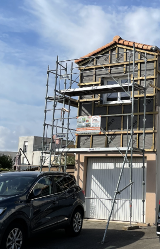 Création d'une surélévation à Rezé - début des travaux