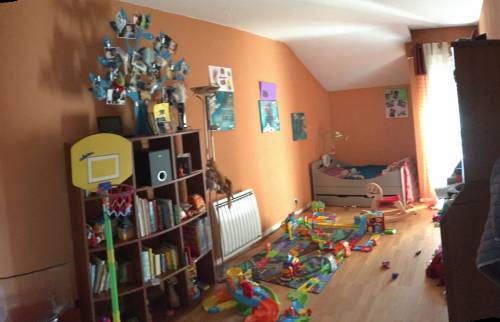 Chambre d'enfant avant travaux de transformation à Mareuil-Lès-Meaux (77100)