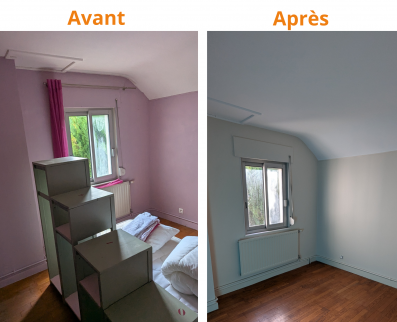  Travaux chambre Orléans Sud