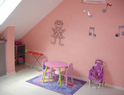 Chambre sous les combles Libourne