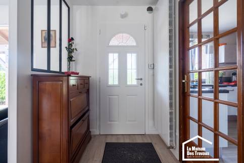 Verrières d'intérieures et rénovation d'une villa, Limonest (ouest de Lyon)