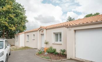 Extension pour créer deux chambres à La Haie-Fouassière (44690)- extérieur