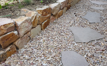 Allée de jardin avec graviers Haguenau