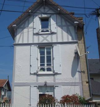 Maison à colombage dans le Calvados