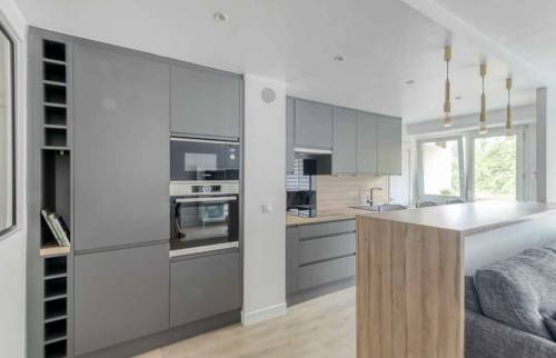 Cuisine rénovée, les meubles de cuisine