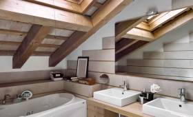 Optimisez votre surface en utilisant vos combles - Salle de bain moderne et lumineuse - Nantes 44