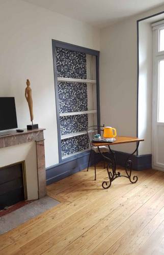 chambre aux fleurs romantiques