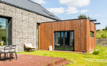 extension avec bardage bois Poitiers