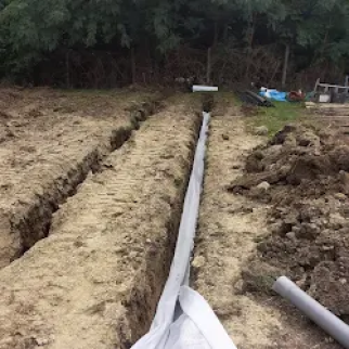 Travaux d'assainissement individuel avec pose des drains de rejet - Montauban 82000