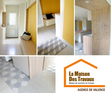 Rénovation de maison avec revêtements décoratifs - Romans sur Isère 26100