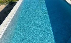mise en eau de la piscine