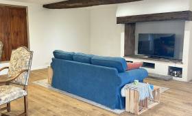 Pièce de vie rénovée et optimisée à Bruz