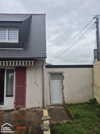 Extension et aménagement d'une suite parentale à Saint-Malo - Avant