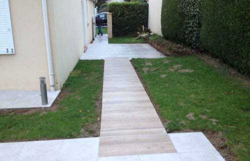 Construction des terrasses à Bailly Romainvilliers (77)