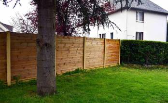 Rénovation de la clôture d'une maison à Caen