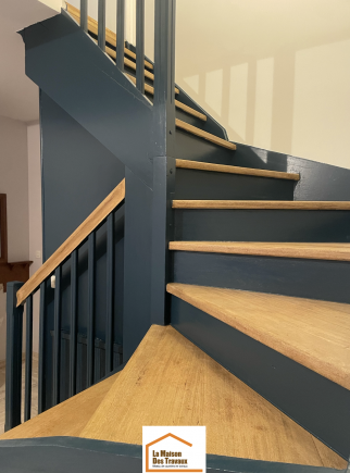 Rénovation d’escalier à Levallois – Quartier Petite Garenne