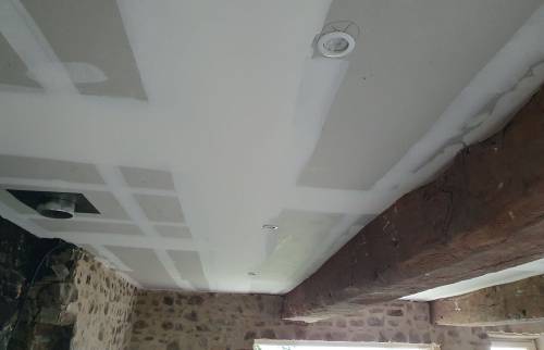 Isolation du plafond 