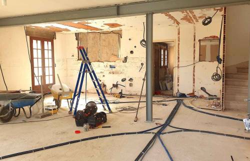 Rénovation d'une maison à Cancale