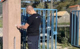 Etude technique pour motorisation du portail manuel à Cuges-les-Pins (13780)