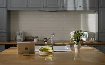 cuisine avec îlot central à Rambouillet