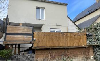 façade sur jardin après travaux (Ouistreham 14150)