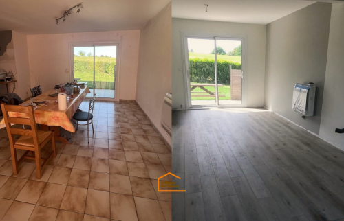 avant  après changement de sol