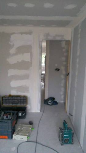 Nouvel agencement intérieur du garage transformé en suite parentale - Gretz-Armainvilliers 77220