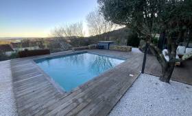 Piscine jardin La Maison Des Travaux Ales