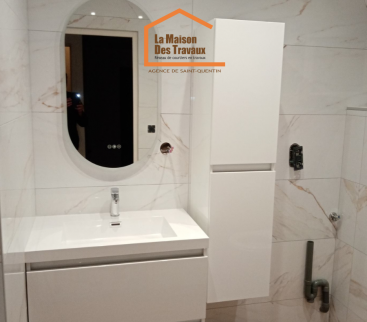 Salle de bain après rénovation