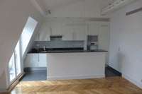 Aménagement d'une cuisine dans l'appartement à Paris