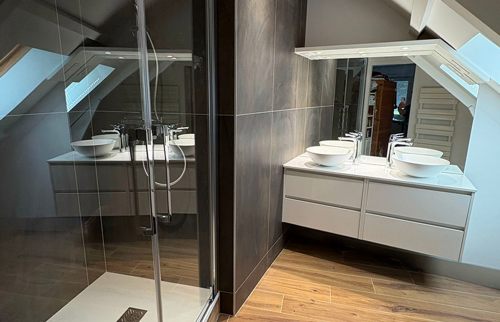 Rénovation d'une salle de bain à Lons-le-Saunier (39000)