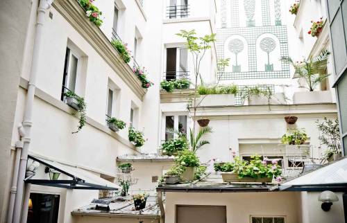 Rénovation de la façade intérieur d'un immeuble à Boulogne