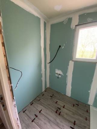 Pendant la rénovation