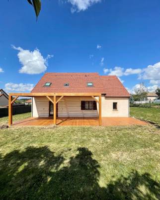 Aménagement de terrasse avec pergola