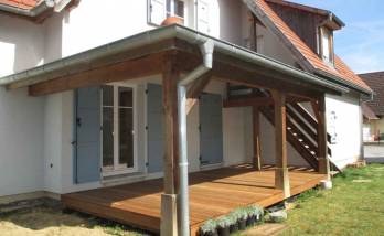 Terrasse bois à Habsheim