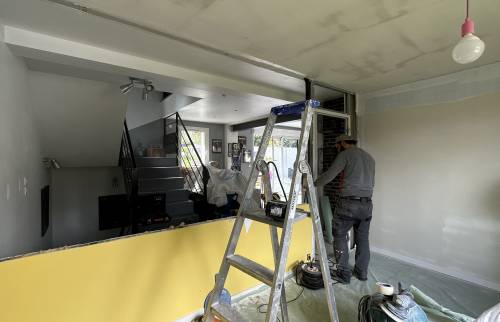 Rénovation d'une salle de jeu en un bureau à Igny (91)