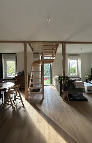 Entrée après rénovation rez-de-chaussée