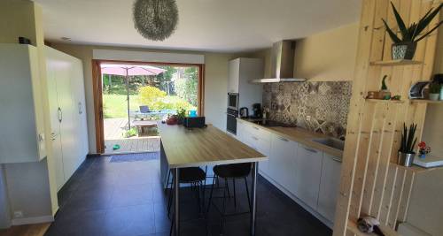 Nouvelle cuisine après travaux de rénovation intérieure - Soignolles-en-Brie 77111