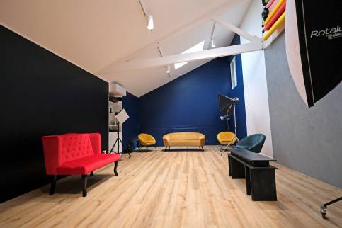 Aménagement de combles en studio photo professionnel - Cholet 49