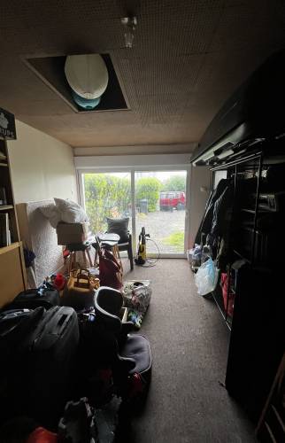 Garage avant rénovation